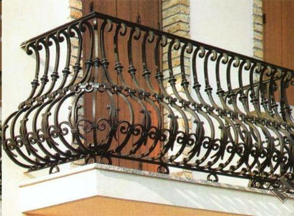 Fier balustrade balcon idee de design exterior