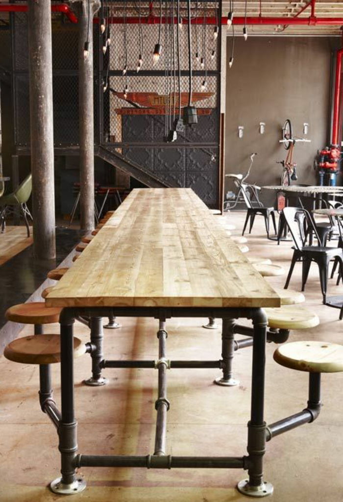 Sala de mese scaun conducte imitație de masă din lemn de locuri