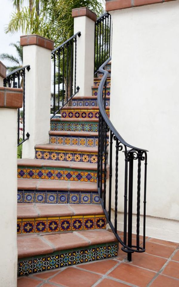 Utvendig design utvendig trapp Mozaik
