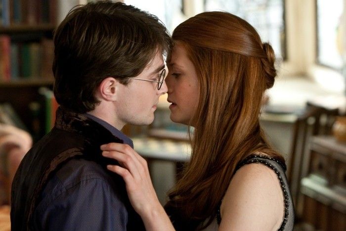 Fantasy älskar filmer-Harry Potter kyss-Jinny