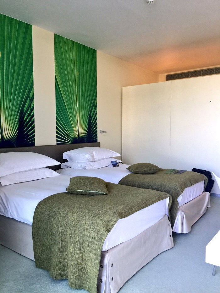 Färger för sovrummet grön-A-exceptionell design