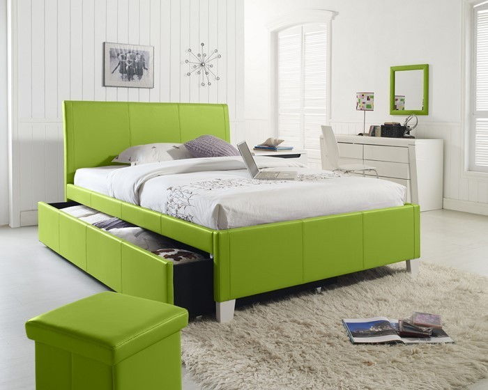 Färger för sovrummet grön-A-exceptionella-Еinrichtung