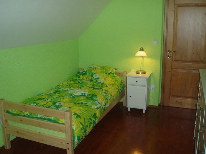 Färger för sovrummet gröna-cool design