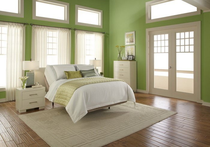 Färger för sovrummet grön-A-vackra-beslut
