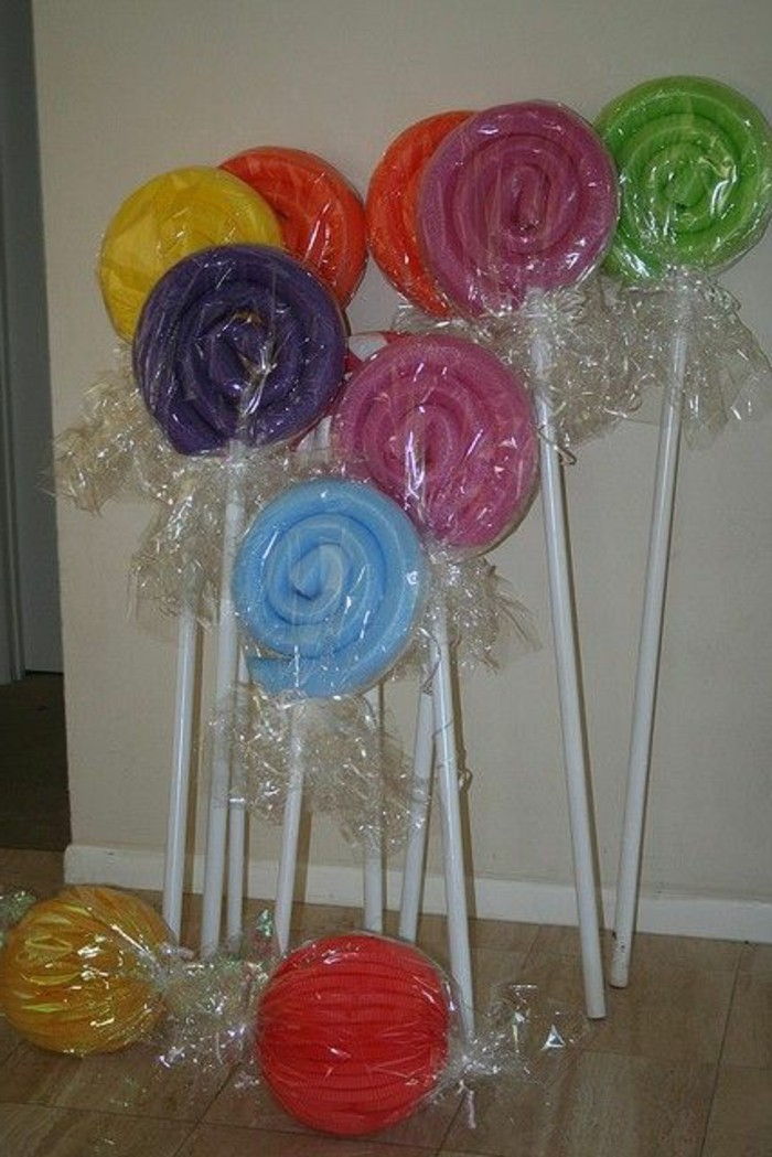 Carnevale Deco armeggiare Lollipop e caramelle