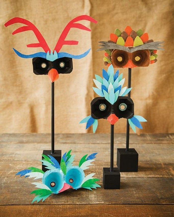 Carnevale maschera uccelli Tinker-strano