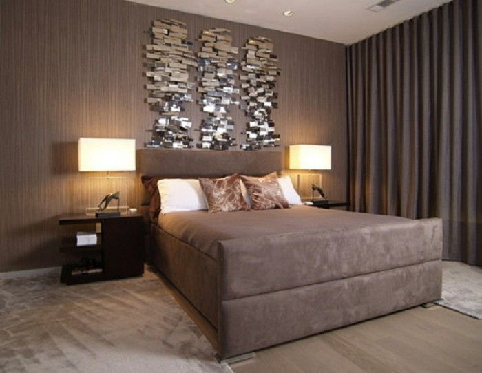 Feng Shui dormitor cu argint Deco