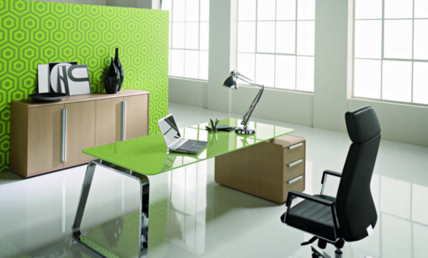 Feng Shui-Arbeitszimmer yeşil