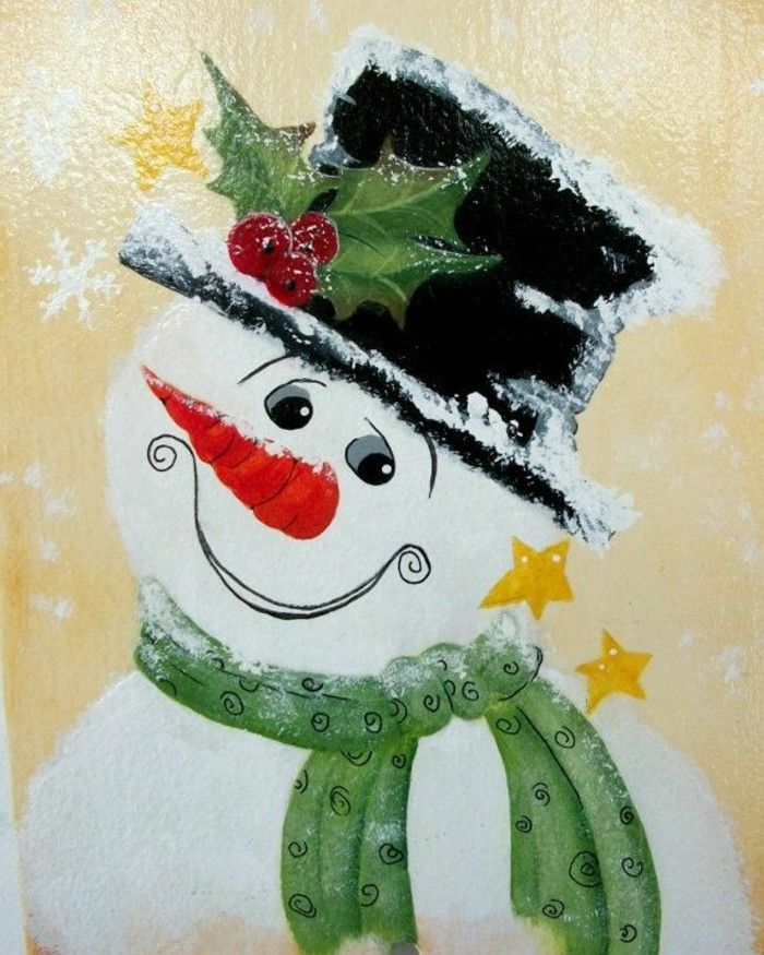 okénkování-Vianoce-snehuliak, veselý