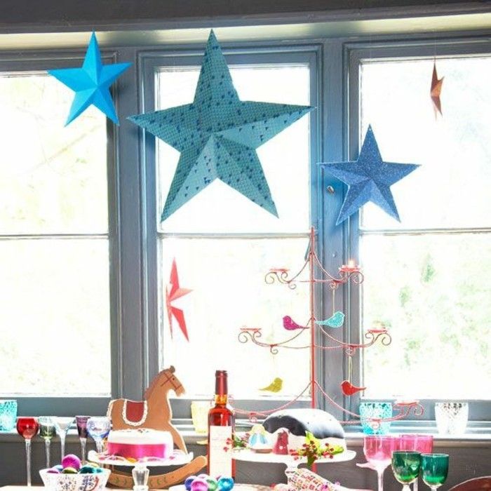 vindus bilder til jule Fensterdeko-kids-gjøre-selv