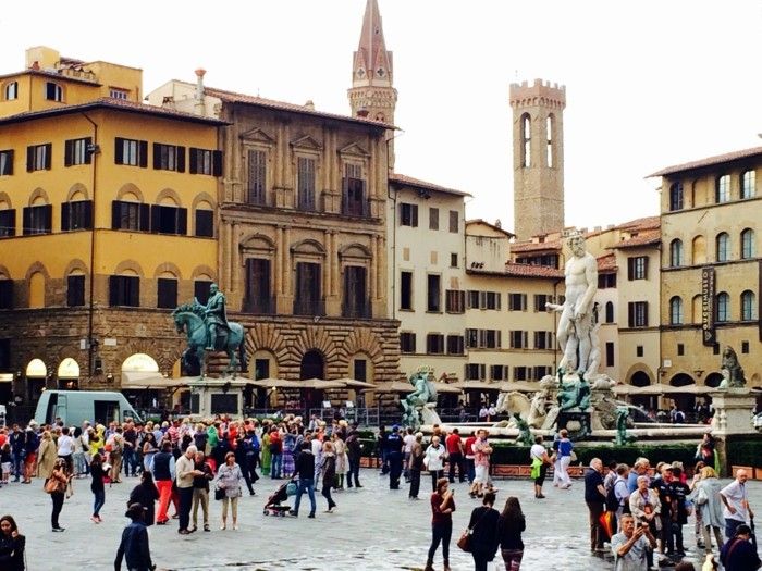 Florența Italia Piazza statui-Europa-urban-populare-destinatii-Europa