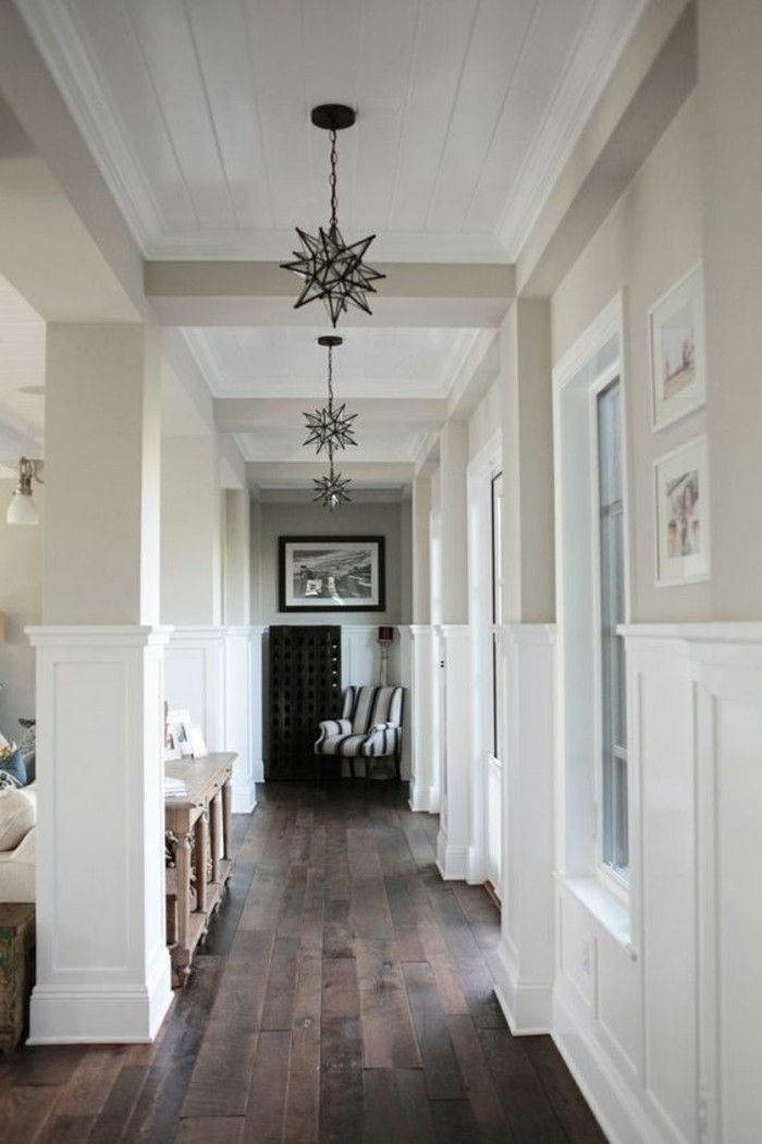 Floor kleur-ideas-classic-white-color-and-lamp-like-sterren