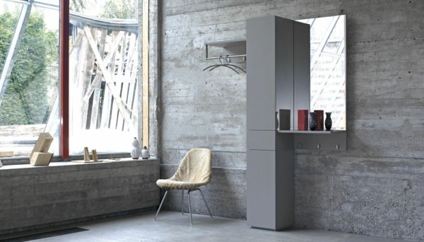Prieškambario baldai-su-super-gražūs-šiuolaikinio dizaino pilka