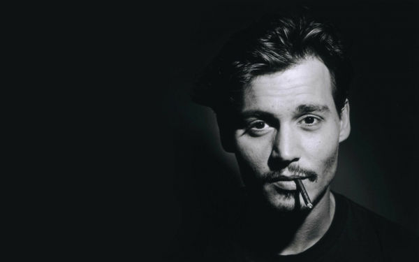 Foto Porträtt av Johnny Depp