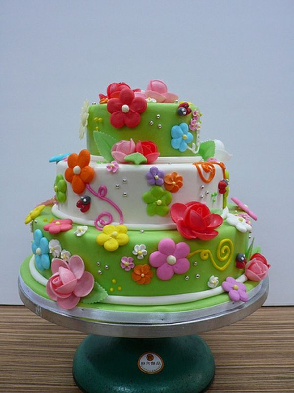 Spring decoratie-idee-of-cake-mooie decoratie