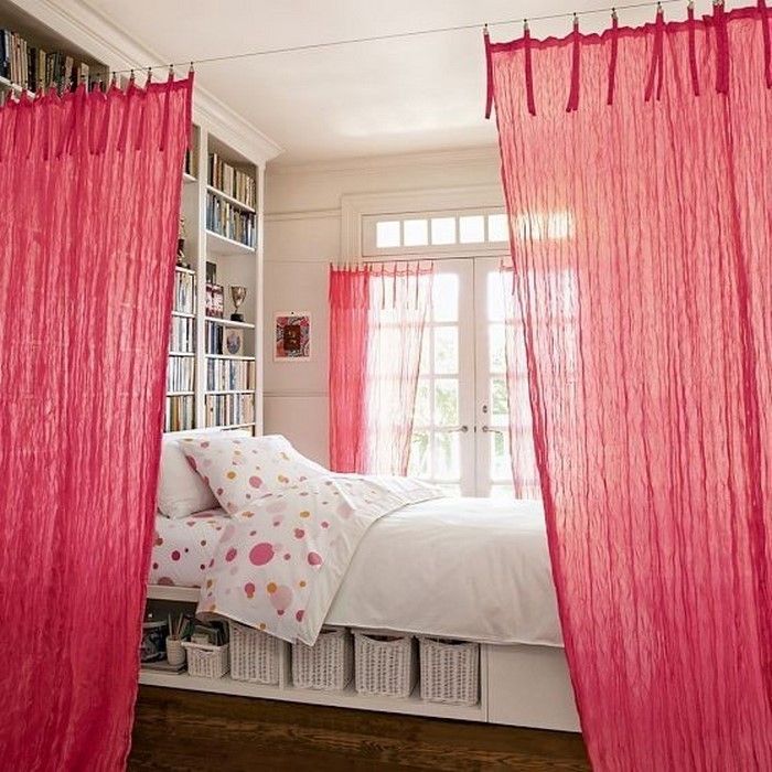 Curtain naai-on een uitzonderlijk interieur