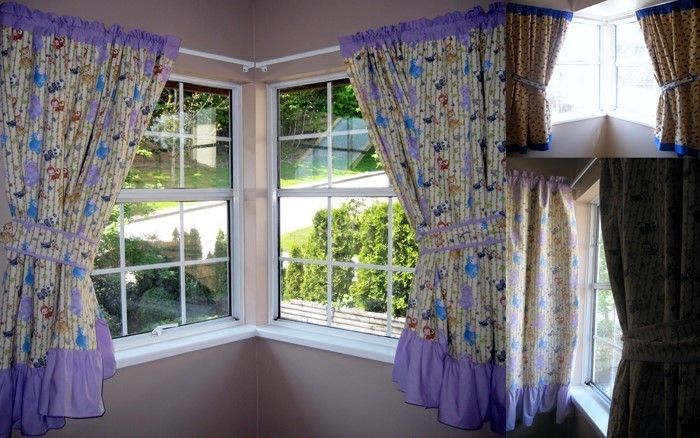Curtain naai-op mooie interieurs