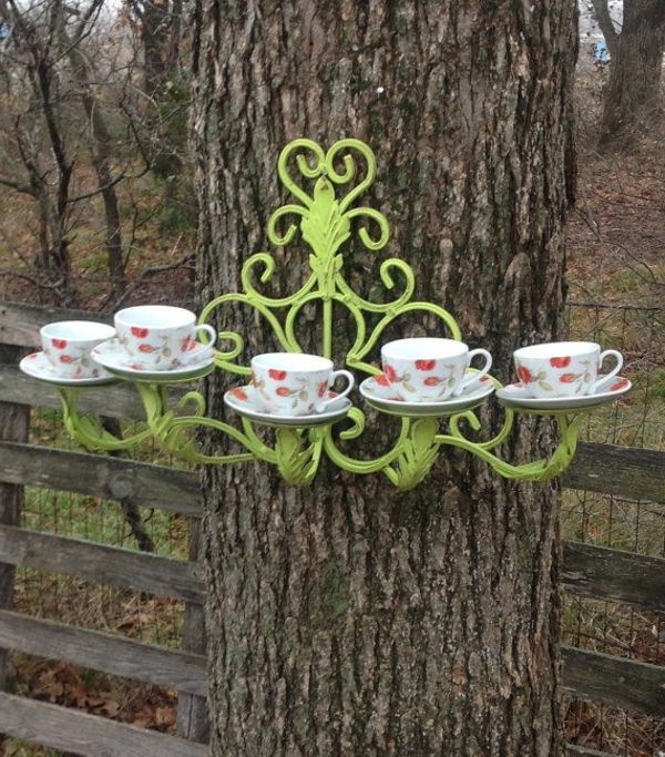 Vrtna dekoracija ideje Skodelica za čaj Baumdeko