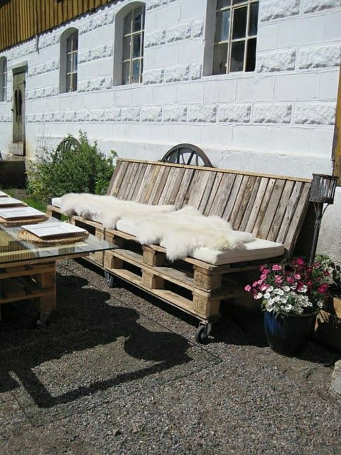 Sodo baldai padėklai sofa-Kailiniai pagalvėlė smėlio žurnalinis staliukas