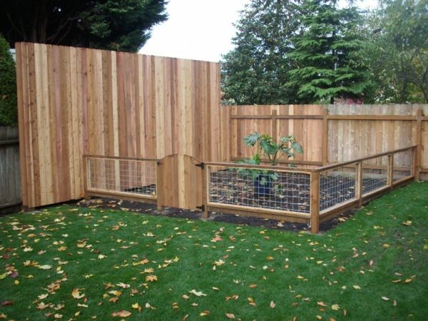 gard de grădină din lemn-la-Idei-pentru-gradina