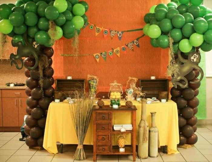 Birthday party ideer-dekor-med-ballonger-skaleres