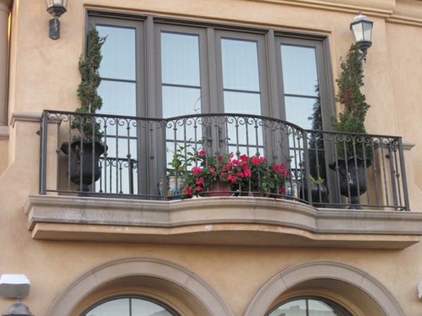 Balustradă pentru design minunat balcon