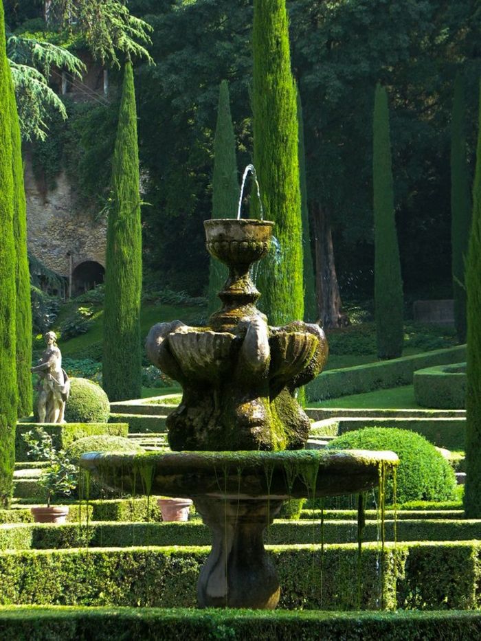 Giardini Giusti Verona Italija Vodnjak
