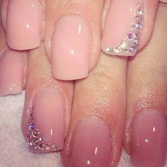 Glitter Nails-design-søt-farge