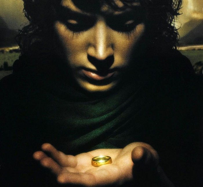 Bra fantasy filmer the Lord of the Rings Frodo och Ring-