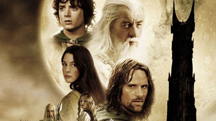 Bra fantasy filmer-The-Sagan om Ringen-a-affisch