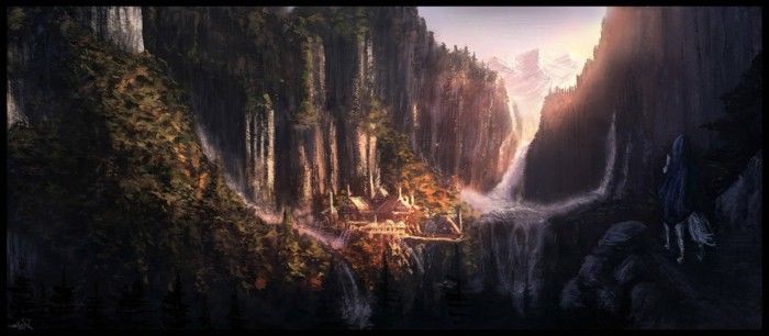 Bra fantasy filmer-the-Sagan om Ringen-the-castle-of-Elrond