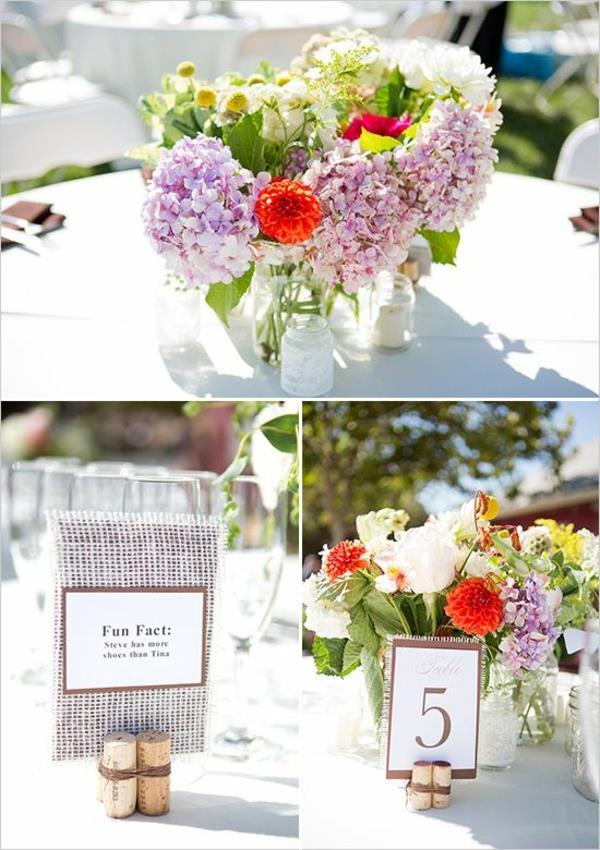 Düğün Süslemeleri - Düğün Süslemeleri Düğün için Kendi Çiçek Süslemeleri Masa Dekorasyonu Yapın