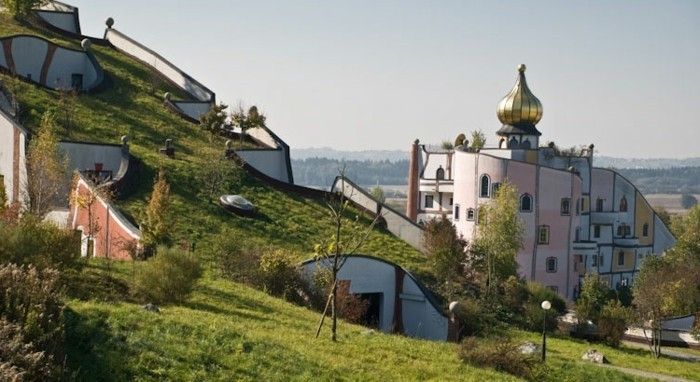 arquitetura Hundertwasser Ambiente Nature Village