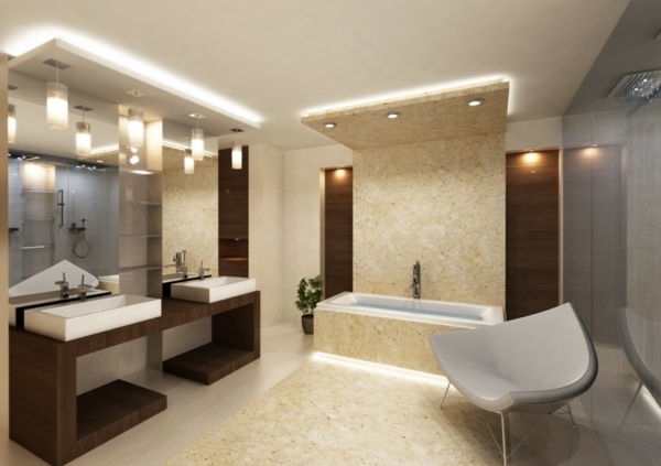 Idea Kúpeľňové dizajnové nápady osvetlenie-for-the-strop