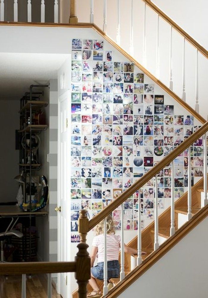 Ideeën Photo Wall in-trap-room-for-the-little-kinderen