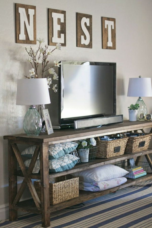 Inredningsarkitektur - TV möbel med-cool-design-for-a-modern living