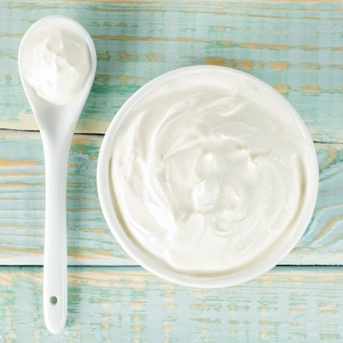 Jogurtové baktérie-the-ready jogurt vzlietnuť