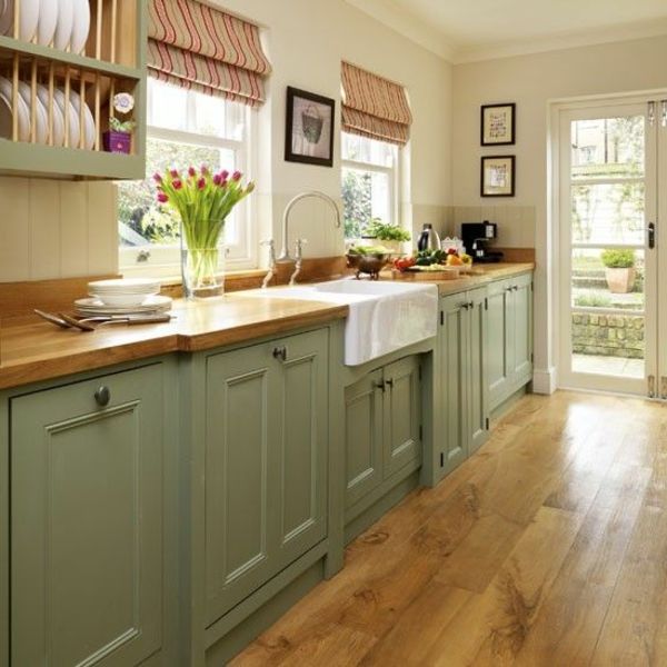 Keuken ontwerp-Interior-Design-idee-met-mooie eierschaal kleur