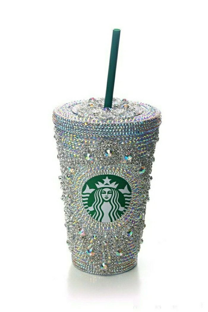 Cafea halbă-la-go Starbucks cristale model de lux de decorare