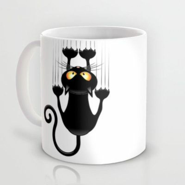 Black Cat Funny kaffekopper
