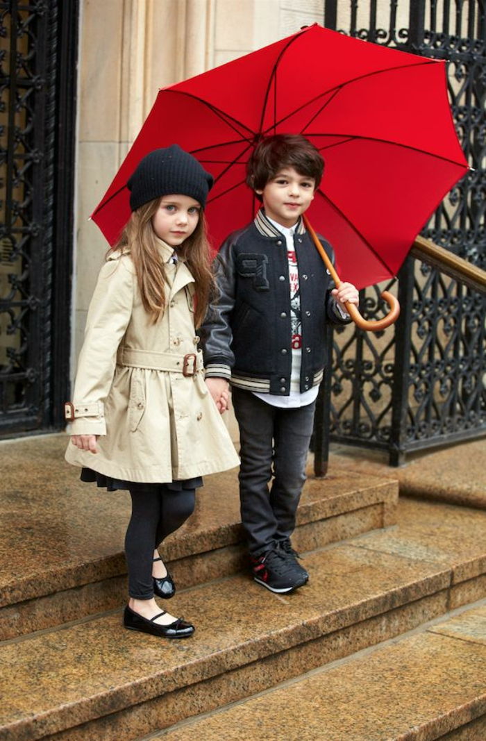 Culoare Copii Boy Fata de moda Ralph Lauren chic model-umbrelă-copii-roșu