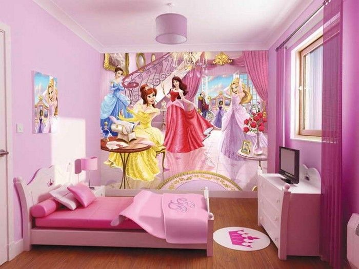 Detský make-Maedchenzimmer Disney inšpirovaný