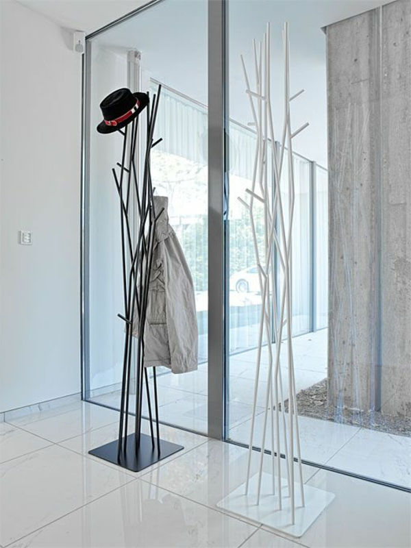 Hat stand-off de metal-em-branco e preto-