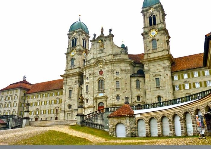 Manastirea Einsiedeln-Schwitzerland arhitectura baroca