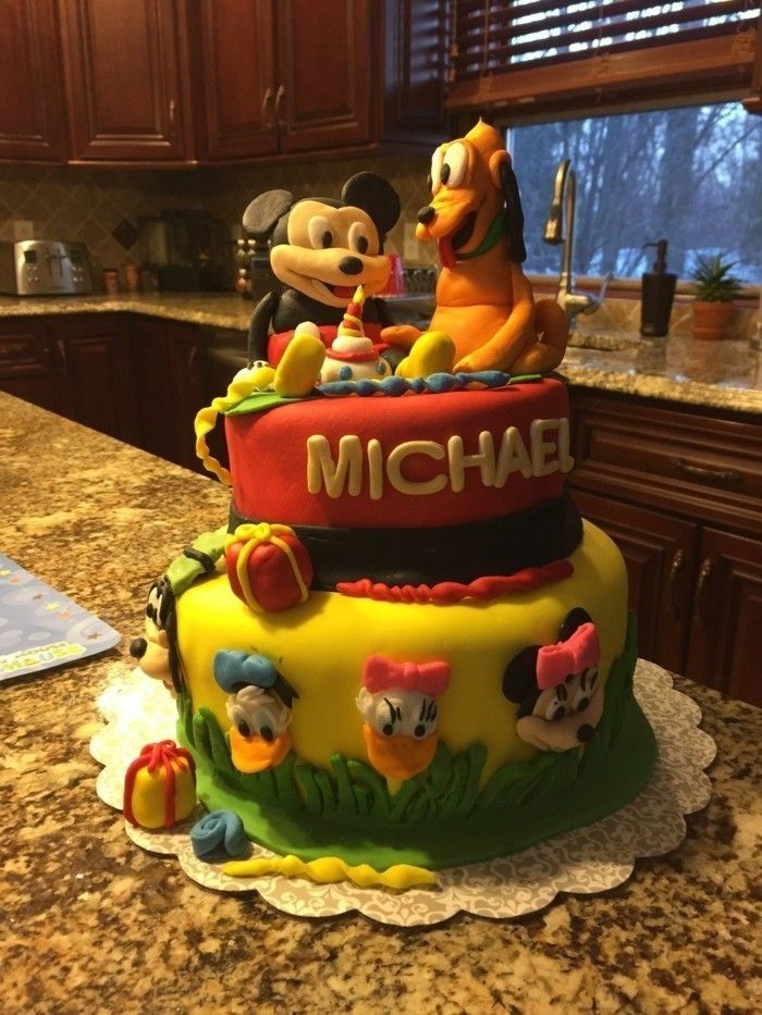 Cupcakes vaikams gimtadienį Disney motyvais