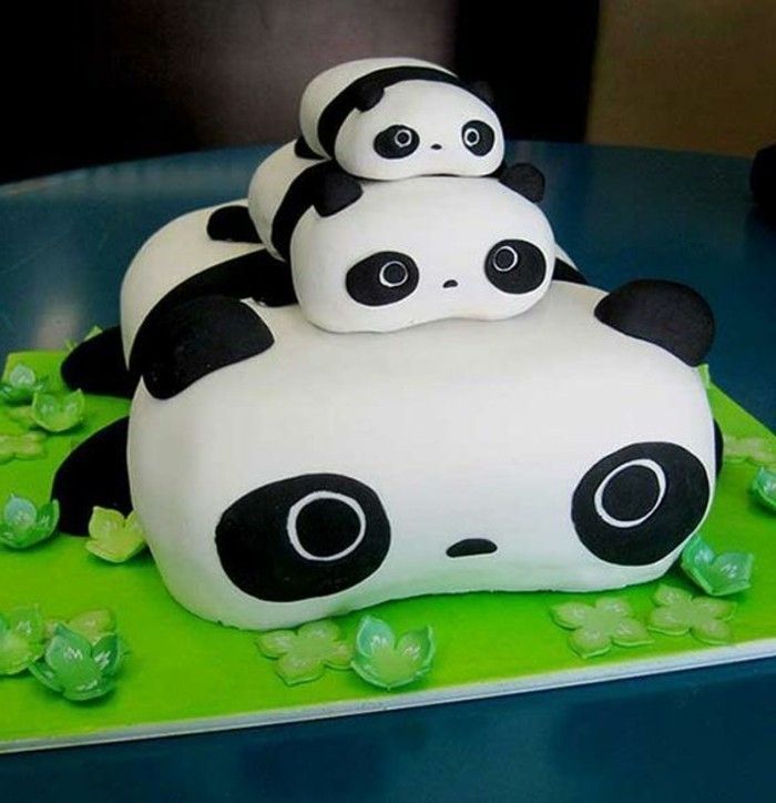 Cupcakes vaikams Gimimo saldžiu panda
