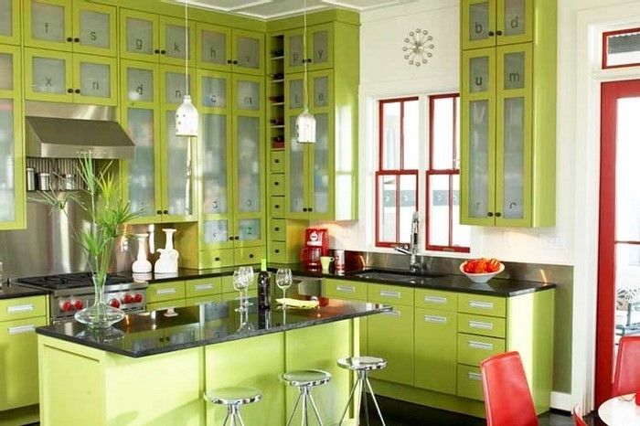 kök-in-green-a-Det märklig-utstrålning