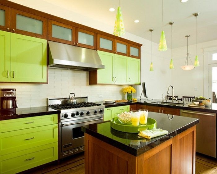 kjøkken-in-grønn-en-eksepsjonell-enhet