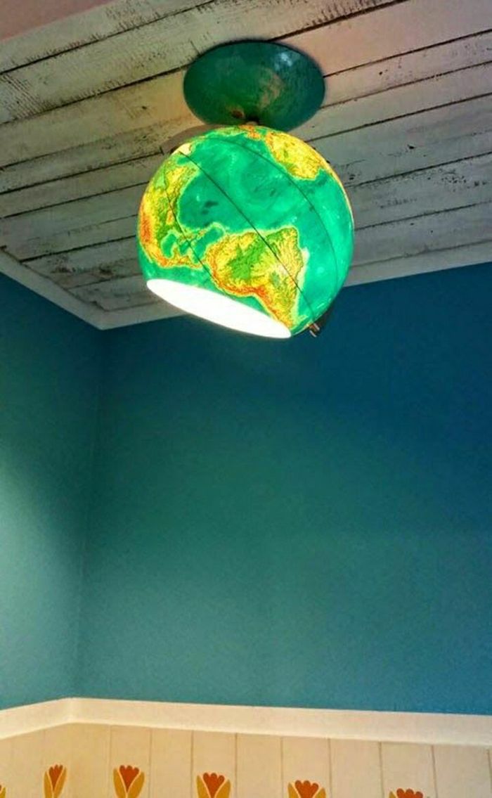 Lampa världen Ball green