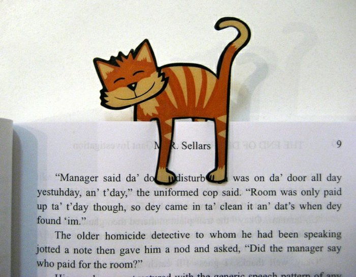 Bookmark zelf-make-cat-off